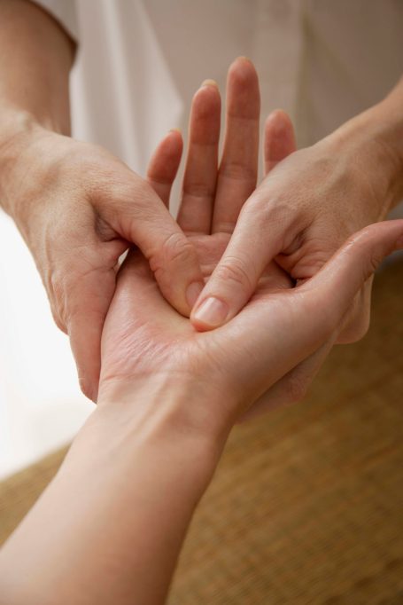 Hand massage